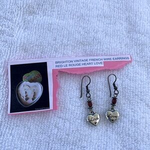 Brighton vintage French wire earrings